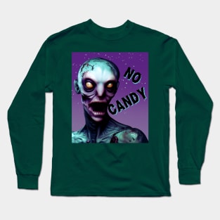 Zombie Wants Halloween Candy. Long Sleeve T-Shirt